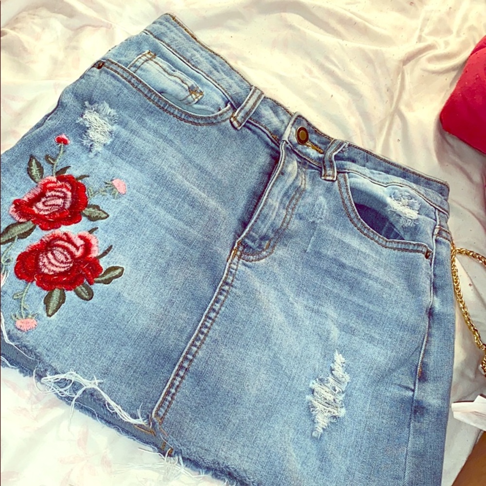 Jean Skirt